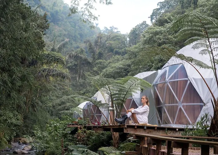 Glamping Tent In Pelaga Eco Park Patjung